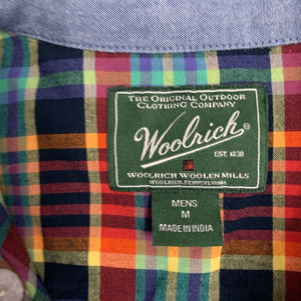 Vintage Woolrich Button Downtop - image 4